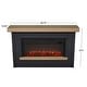 preview thumbnail 19 of 23, Real Flame Bernice Electric Landscape Fireplace 67"