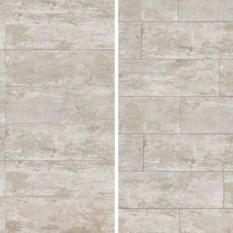 Merola Tile Habanera Beige 11-7/8" x 35-1/2" Ceramic Wall Tile