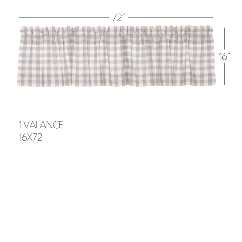 Annie Buffalo Check Valance