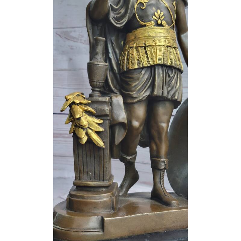 Greek Warrior Hero Odysseus Achilles Leonidas Sparta Athens Bronze Sculpture Statue