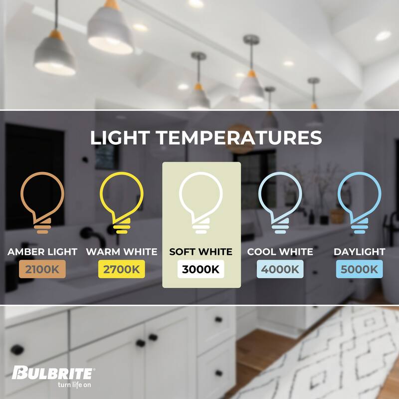 Bulbrite Pack of (4) 10 Watt Dimmable Flood PAR30 Short Neck Medium (E26) LED Light Bulb - Soft White Light