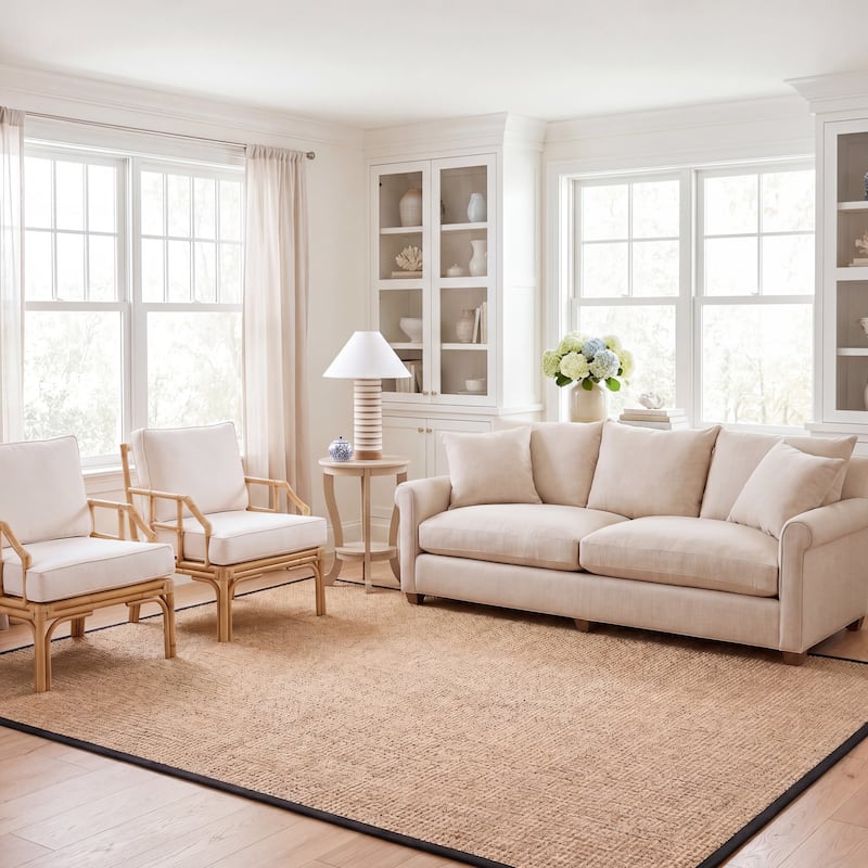 SAFAVIEH Natural Fiber Zymryd Basketweave Seagrass Rug