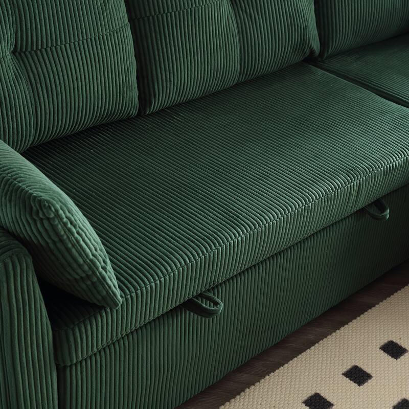 Modular Sectional Sofa L Shaped Modular Couch with Reversible Chaise