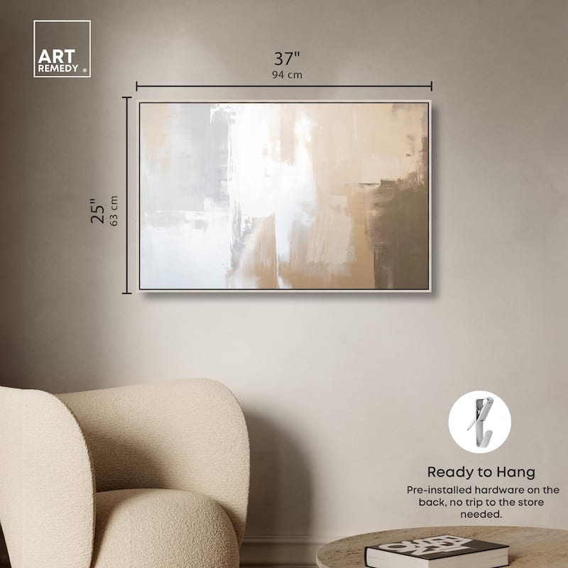 Solace in Softness I Canvas by Art Remedy