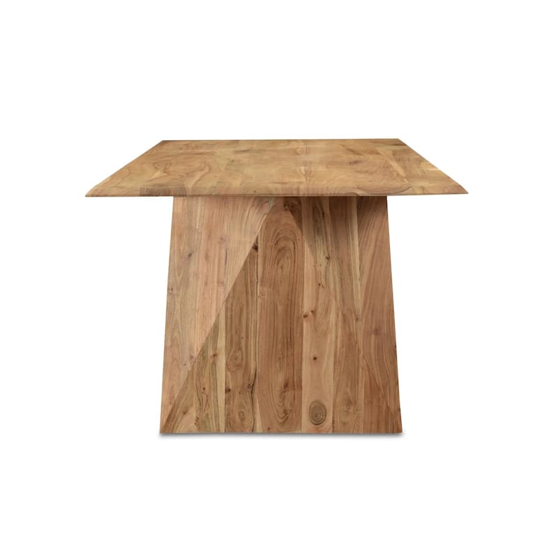 Angled Leg Dining Table 80"