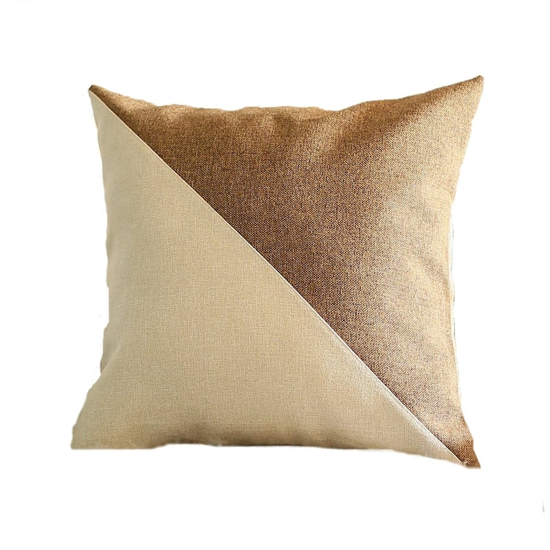 HomeRoots Set Of Two 18" X 18" Polyester Zippered Pillow