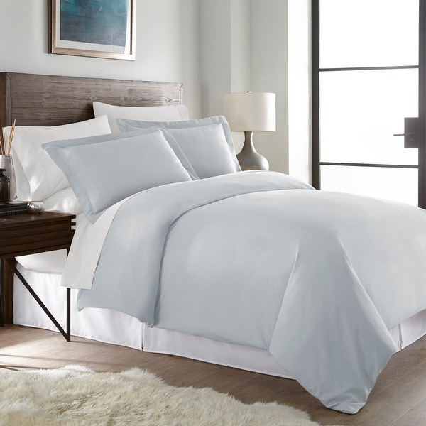 1500 Thread Count Egyptian Quality 3-Piece Pintuck Design Duvet Cover Set