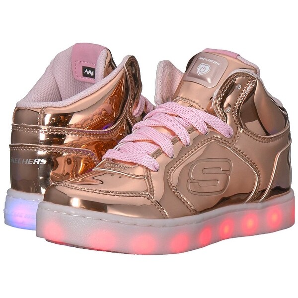 Gold skechers energy lights Clearance