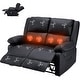preview thumbnail 16 of 20, AECOJOY 2-Seater Recliner Loveseat with Heat and Massage Function