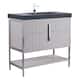 Option Bright Taupe - Chrome Hardware