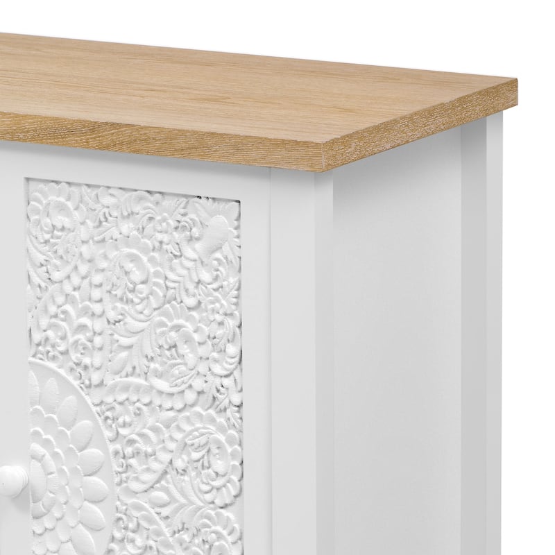 TV Stand Entertainment Center Media Console Cabinet with Cabinets