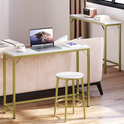 Simple sofa back table
