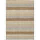 preview thumbnail 73 of 149, Machine Washable Indoor/ Outdoor Cabana Stripe Chantille Rug