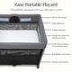 preview thumbnail 12 of 11, Evolur Zane Portable Baby Playard | On The Go- Instant Fold Playard, with Removable Mattress Cover & Zipper Full Bassinet