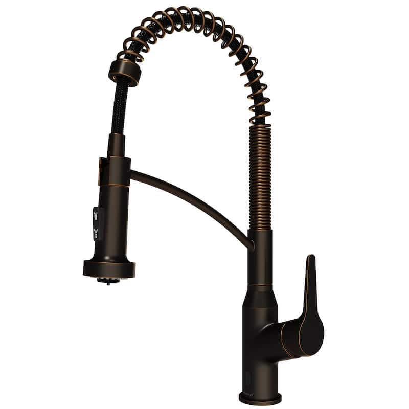 Karran Scottsdale Touchless Single-Handle Pull-Down Sprayer Kitchen Faucet - Oil Rubbed Bronze