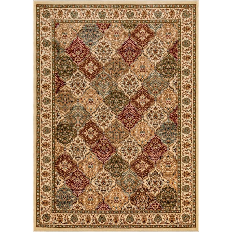 Well Woven Barclay Pyla Traditional Oriental Persian Area Rug - 10' 11" x 15' - Red - Rectangle