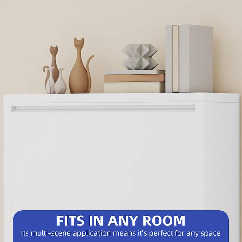 Moasis Shoe Storage Cabinet with Drawers Entryway Shoe Storage