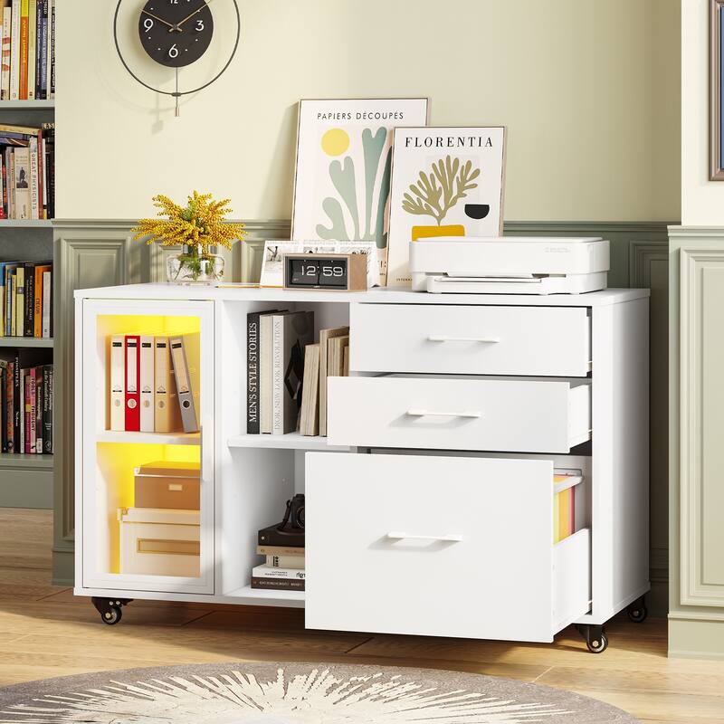 File Cabinet Legal Letter, A4 Size Drawers Mobile Filing Cabinet