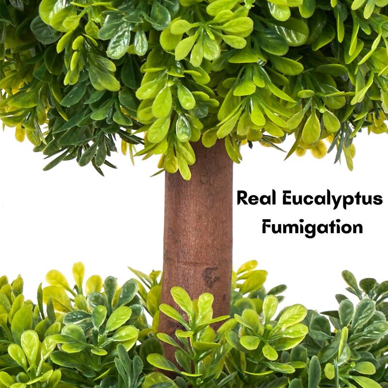 Artificial Boxwood Topiary Tree 3Ft/3.7Ft/4.2Ft