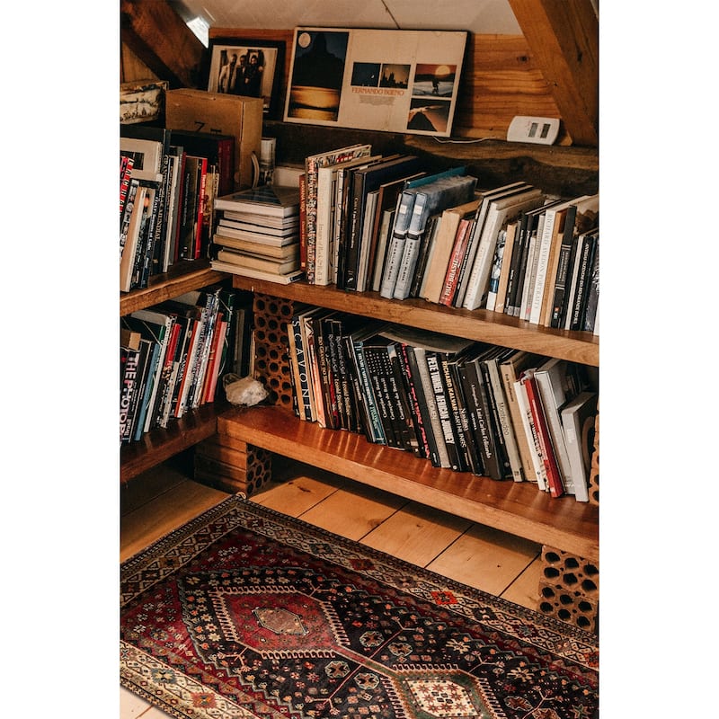 ECARPETGALLERY Hand-knotted Anatolian Vintage Dark Grey Wool Rug - 5' 1" x 9' 2"
