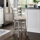preview thumbnail 9 of 16, Verona Ladder Back Swivel Counter Height Stool by iNSPIRE Q Classic