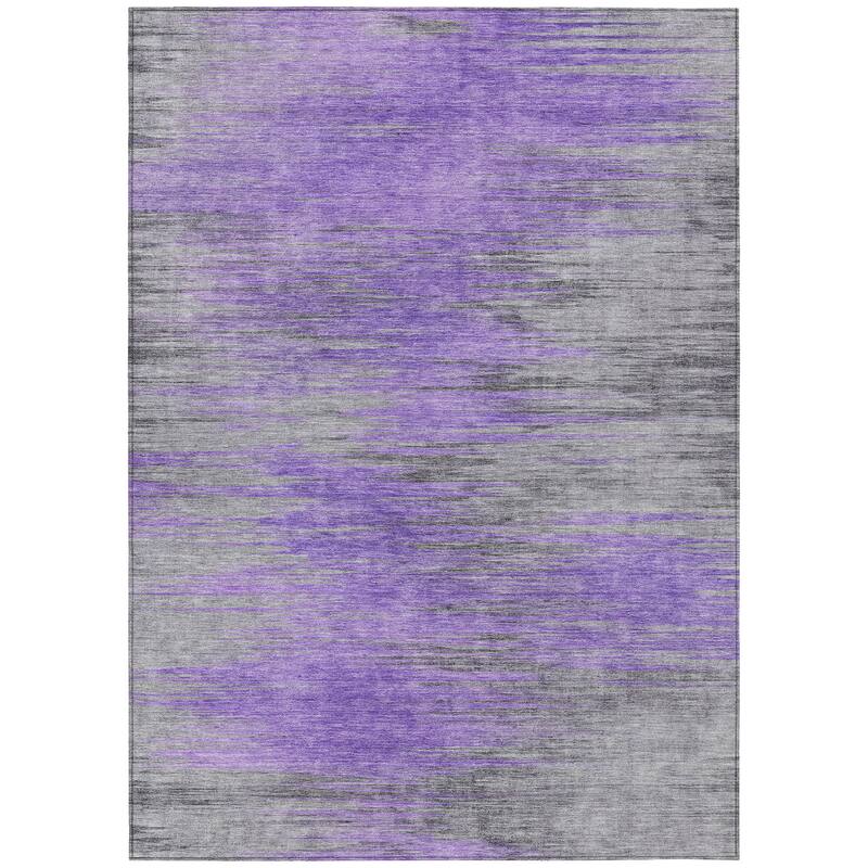 Machine Washable Indoor/ Outdoor Chantille Modern Ombre Rug
