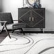 preview thumbnail 26 of 41, Brooklyn Rug Co Krista Contemporary Swirls Shag Area Rug