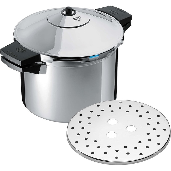 Kuhn Rikon Duromatic Stainless-Steel Stockpot Pressure Cooker - 8.5-Qt