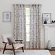 preview thumbnail 1 of 6, Miller Curtains Abeil Grommet Top Panel Indigo - 50x84