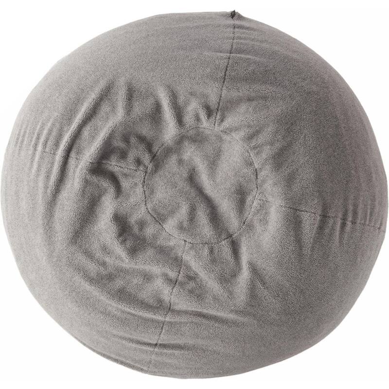Comfortable High-Density Foam Bean Bag Chair for Kids and Adults, with Removable Microsuede Cover