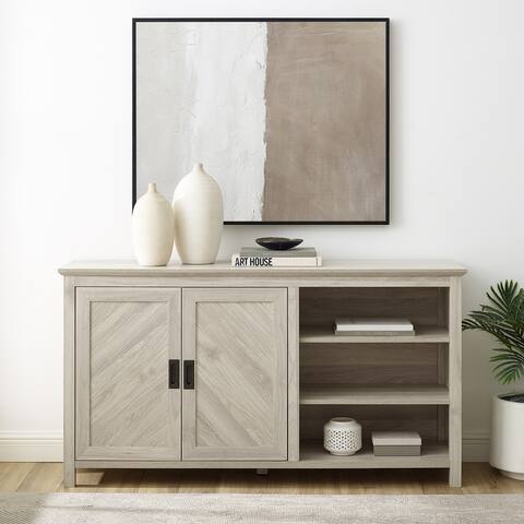 Middlebrook 58-inch Chevron 2-Door Buffet Console