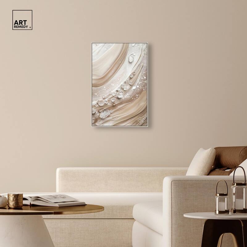 Viscous Veils II Canvas by Art Remedy