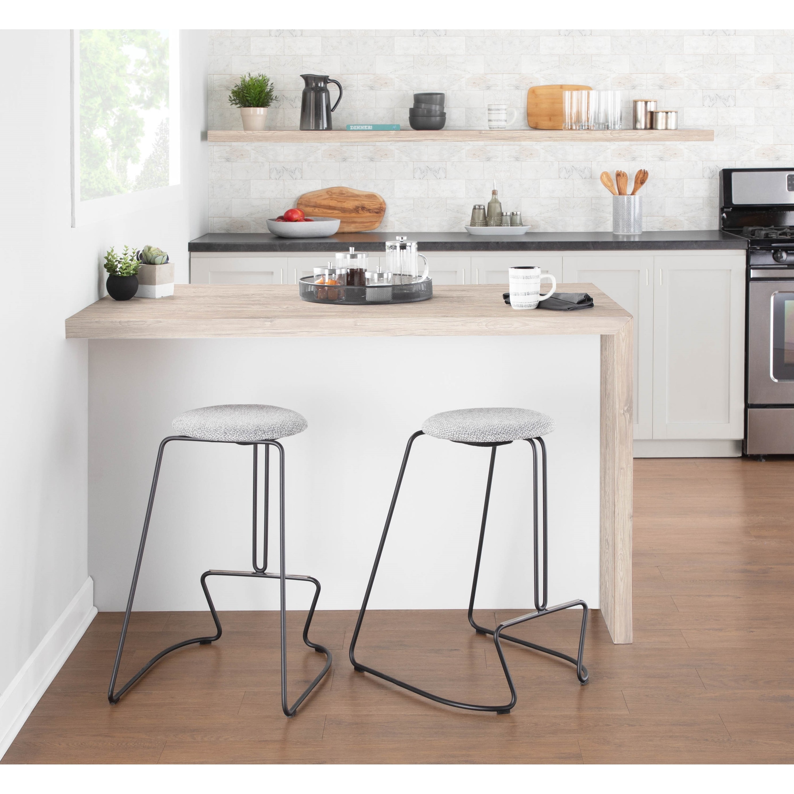 Strick and bolton top counter stools