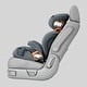 preview thumbnail 2 of 12, Chicco KidFit ClearTex Plus 2-in-1 Belt Positioning Booster Car Seat, Drift