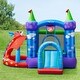 preview thumbnail 8 of 10, Kids Inflatable Bounce House Dragon Jumping Slide Bouncer Castle - Multi - 0.5 ft x 10.5 ft x 8 ft (L x D x H)