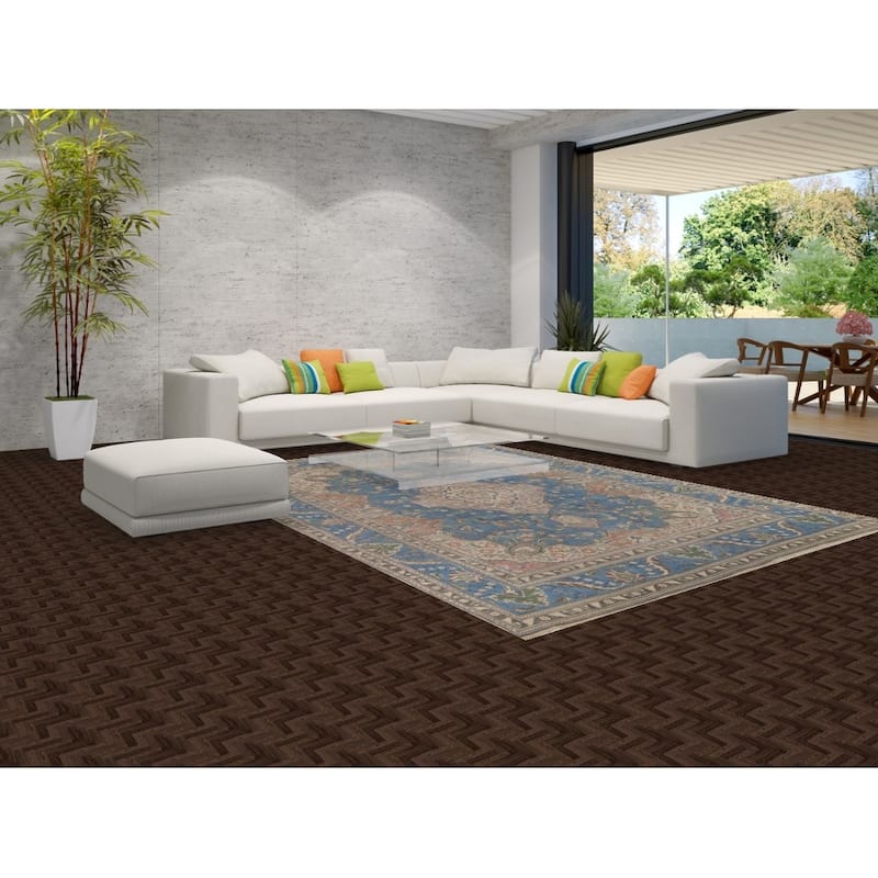 Floral Tabriz Persian Vintage Rug Handmade Living Room Wool Carpet - 8'1"x 11'3"