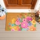 preview thumbnail 3 of 3, Welcome Spring Blossom Coir Mat 36" x 24"