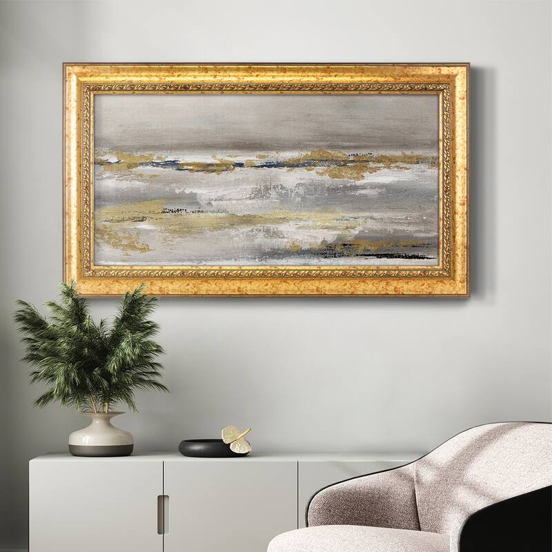Golden Fog Premium Framed Canvas- Ready to Hang