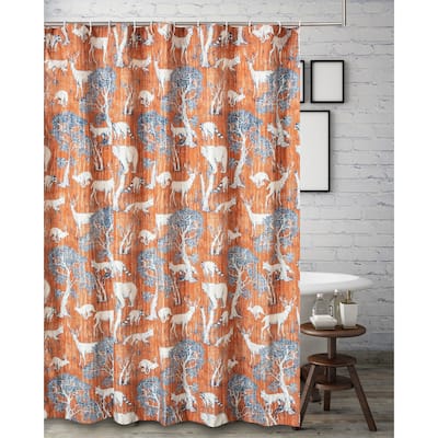 Barefoot Bungalow Menagerie Shower Curtain