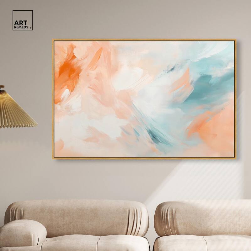 Sunrise Palette II Canvas by Art Remedy