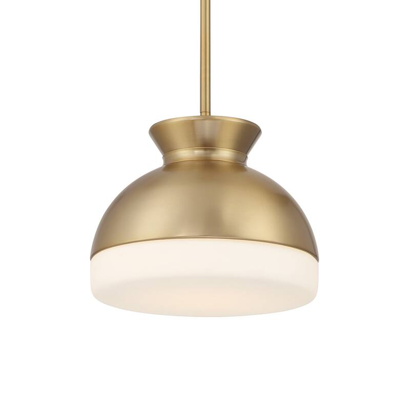 Crystorama Lighting Group GID-4005 Gidget 10" Wide Pendant with Etched