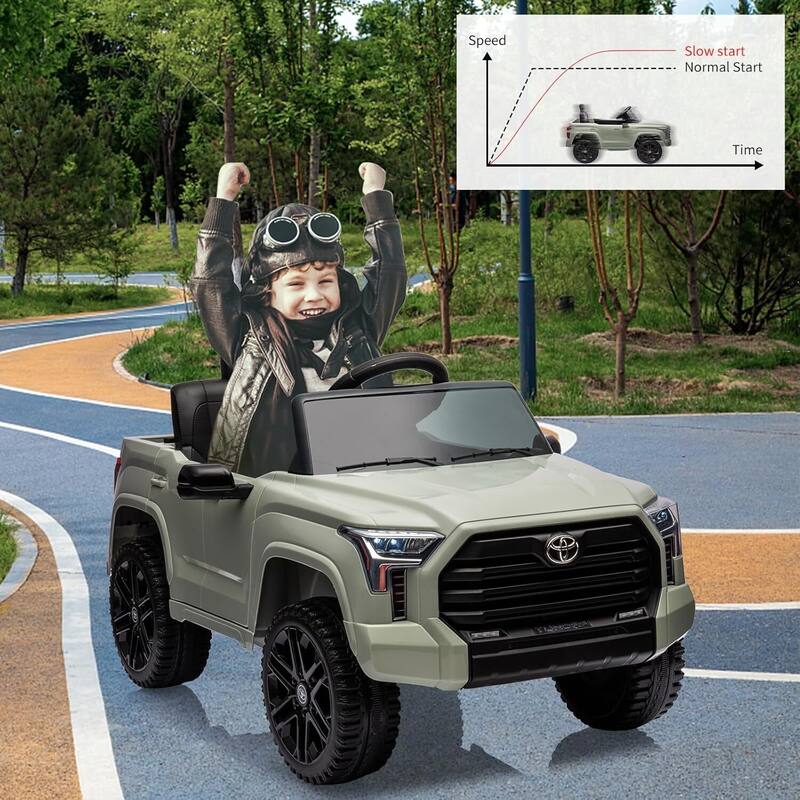 12V Electric Ride-On Toy Car for Kids with Remote