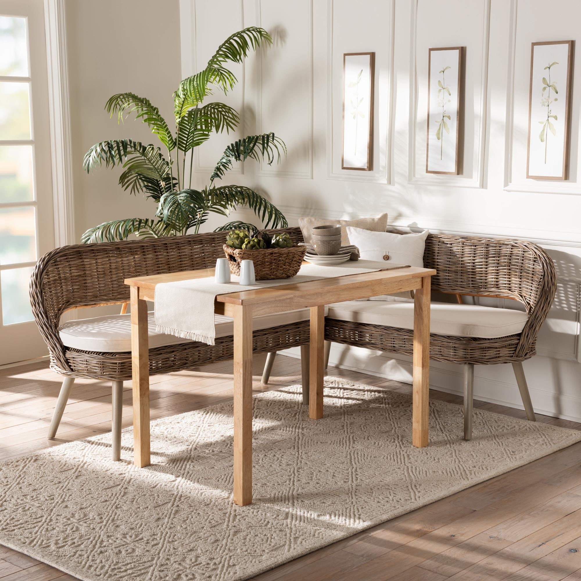 Modern dining nook 2025 set