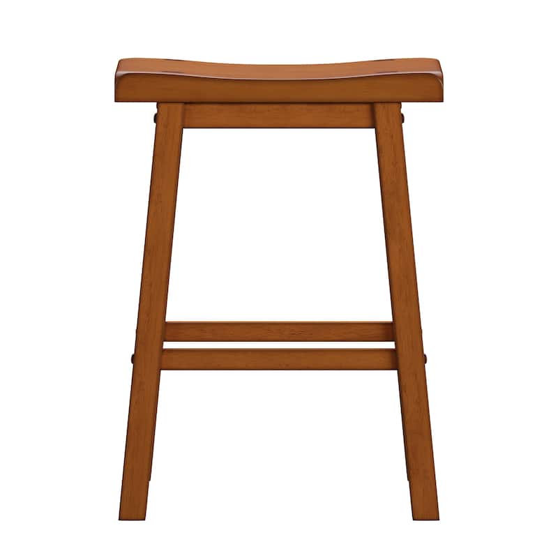 Salvador Saddle Seat Counter Stool (Set of 2) by iNSPIRE Q Bold