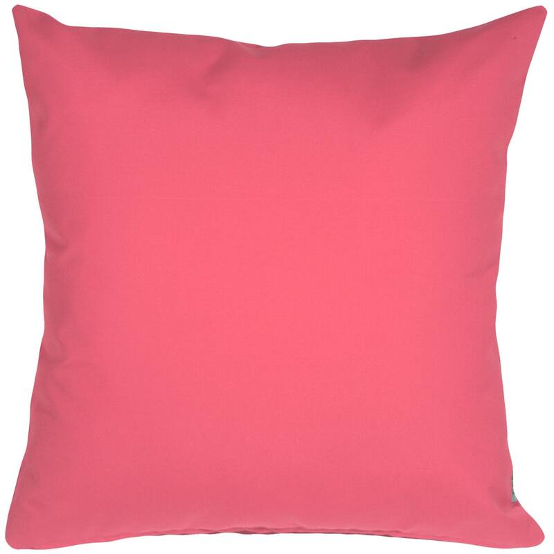 Sunbrella Hot Pink Throw Pillow - 20" x 20"