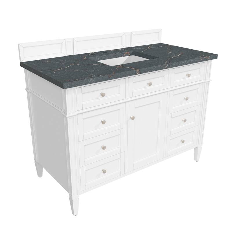 James Martin Vanities 655-V48-FPBL Brittany 48" Free Standing Single