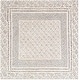 preview thumbnail 17 of 22, Artistic Weavers Tiffany Grey Bohemian Border Area Rug 5'3" Square - Medium Grey
