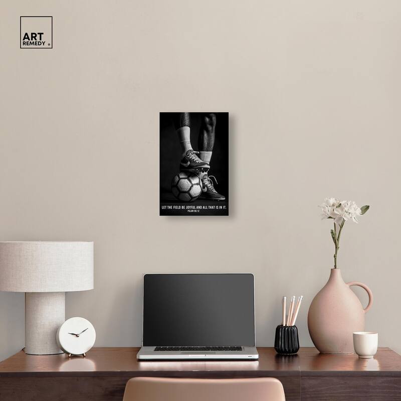 Let the Field be Joyful Canvas by Art Remedy, Gallery Wrapped