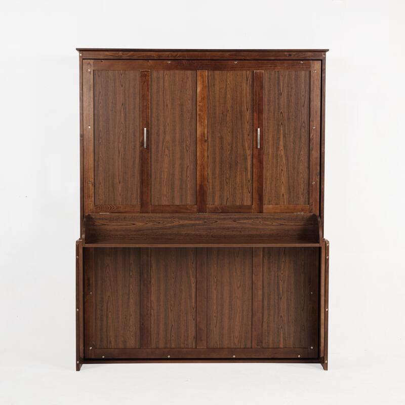 Versatile Queen Size Murphy Bed with Space-Saving Cabinet