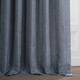 Exclusive Fabrics Italian Faux Linen Curtain (1 Panel)
